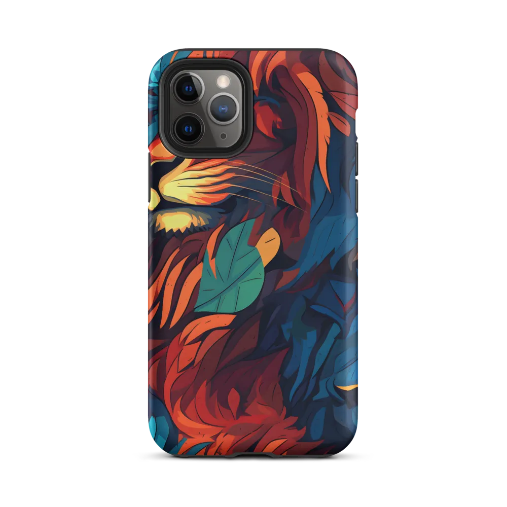 Harmony of Strength: The Lion and Nature
