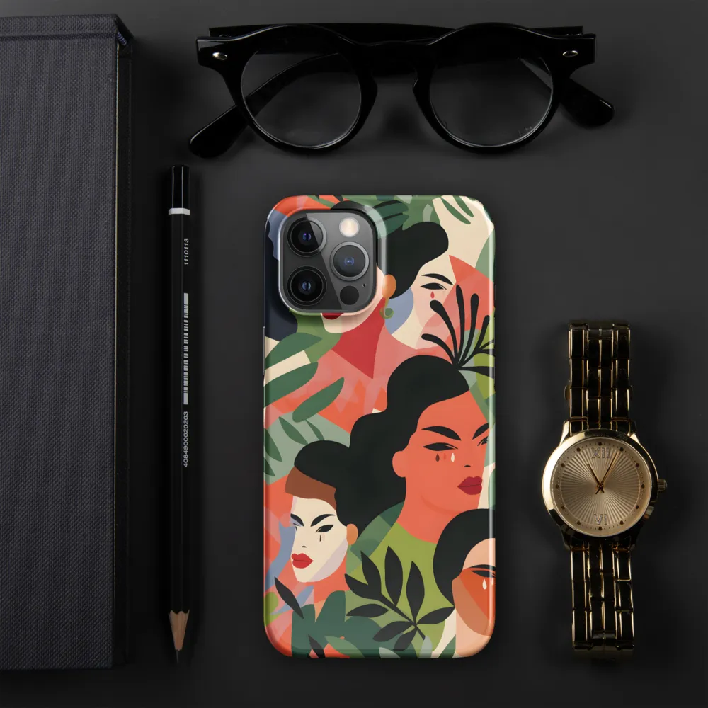 Harmony of Nature and Femininity | Phone Case |  12 Pro Max | Snap Case | Glossy