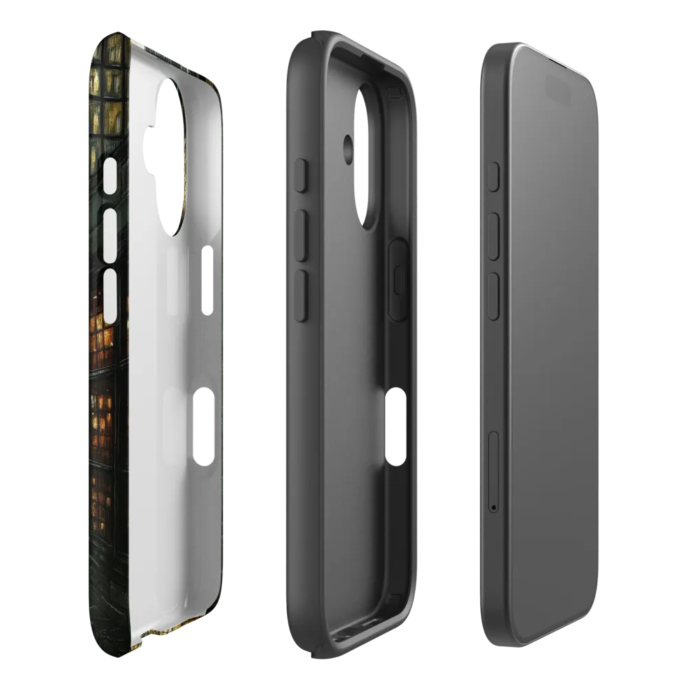 Echoes of the Urban Abyss | Phone Case |  16 | Tough Case | Matte