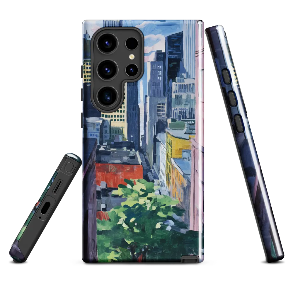 Urban Symphony: A Cityscape in Color