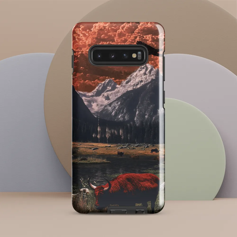 Serenity in Surreal Landscapes | Phone Case |  S10 Plus | Tough Case | Glossy