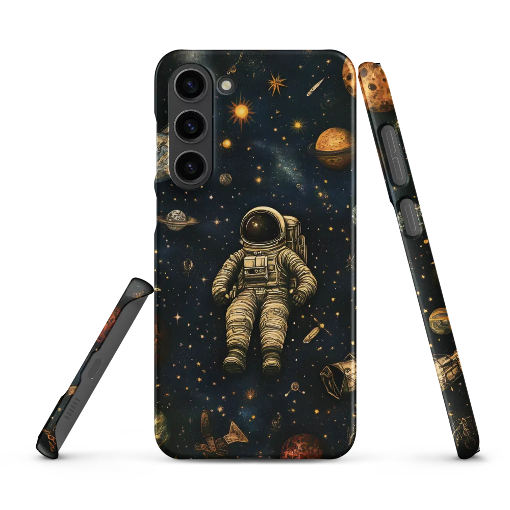 Cosmic Voyage: An Astronaut's Solitude