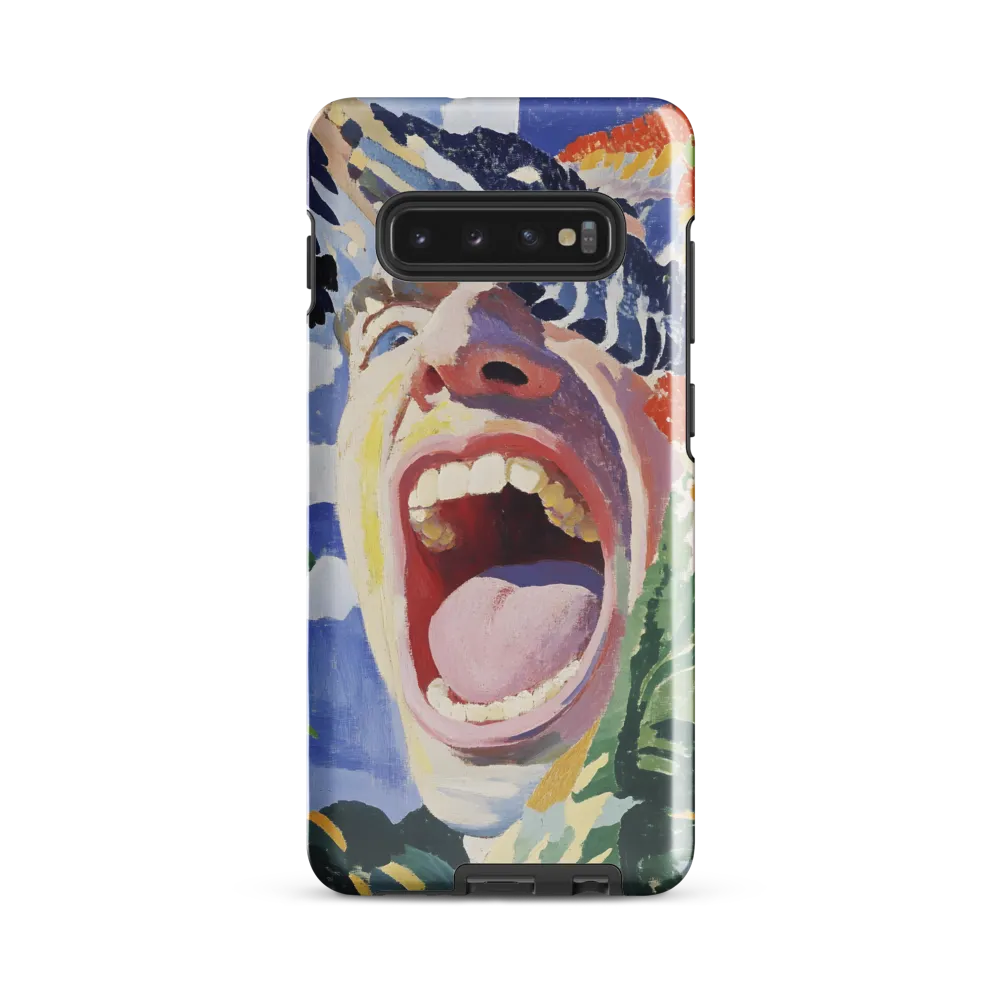 The Echo of Anguish | Phone Case |  S10 Plus | Tough Case | Glossy