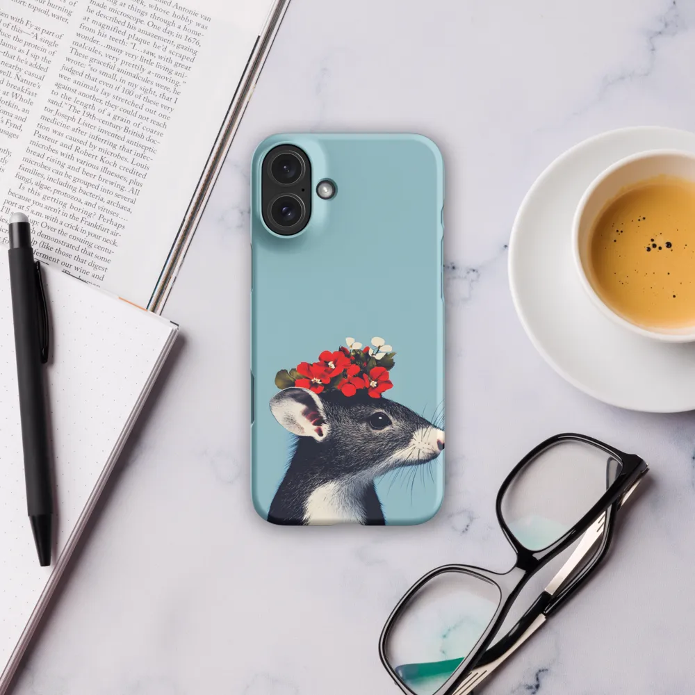 Whimsical Flora: A Mouse's Floral Crown
