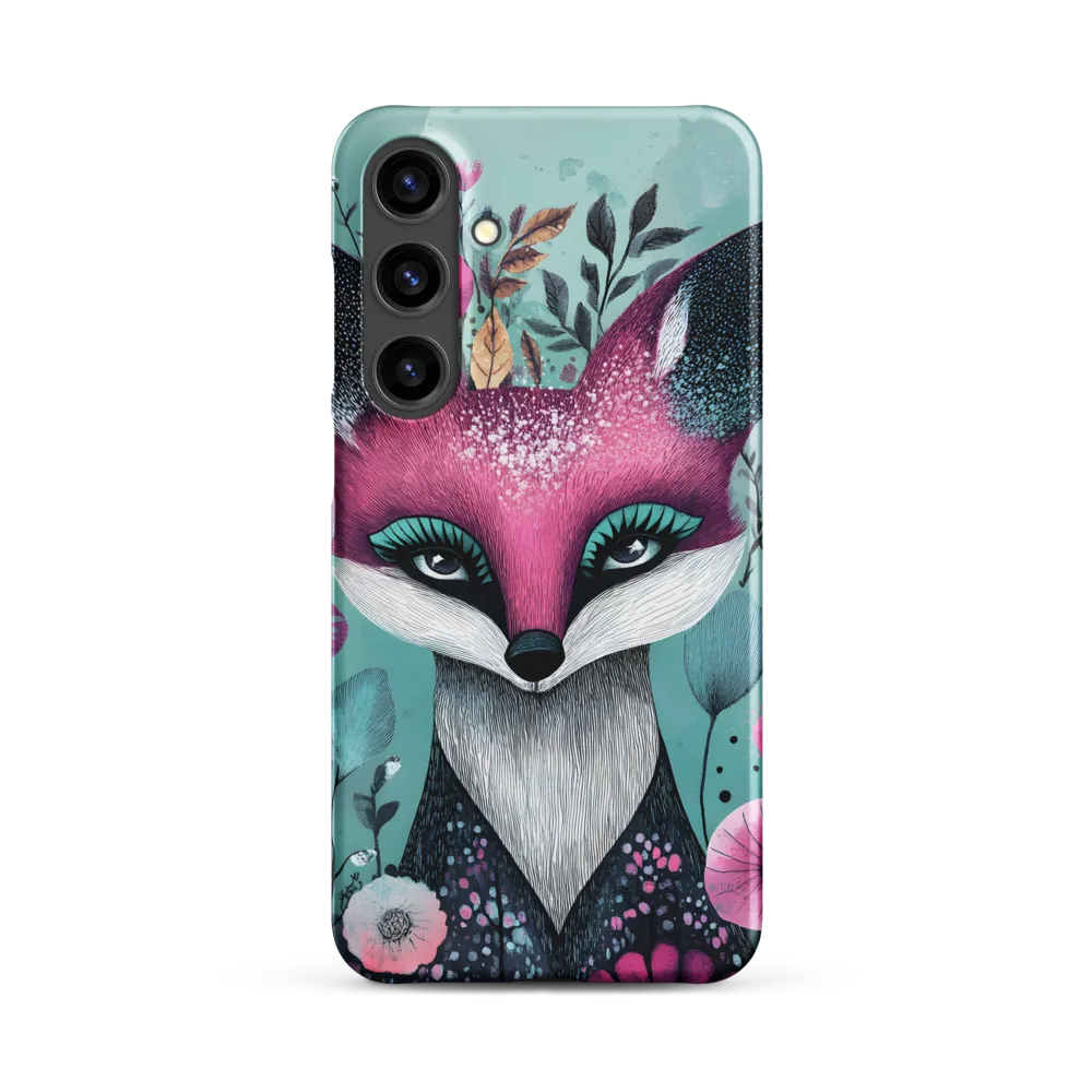 Whimsical Fox Among Blossoms