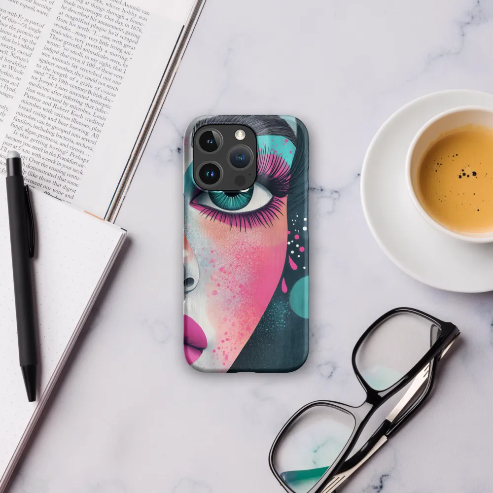 Vibrant Gaze | Phone Case |  16 Pro | Snap Case | Matte