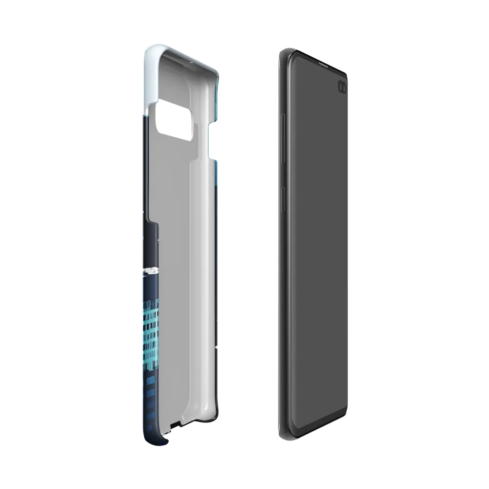 Urban Serenity: A Minimalist Cityscape