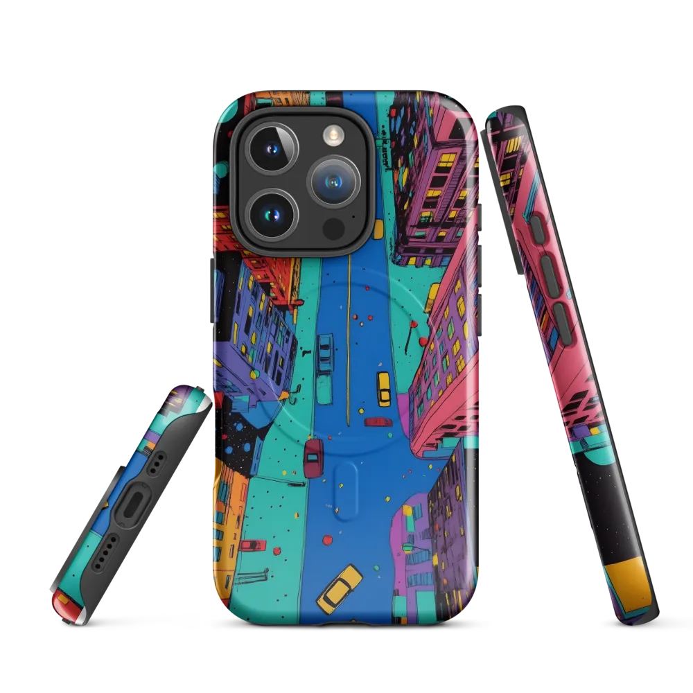 Aerial Dreamscape: The Pulse of Urban Life | Phone Case |  16 Pro | MagSafe® Tough Case | Glossy