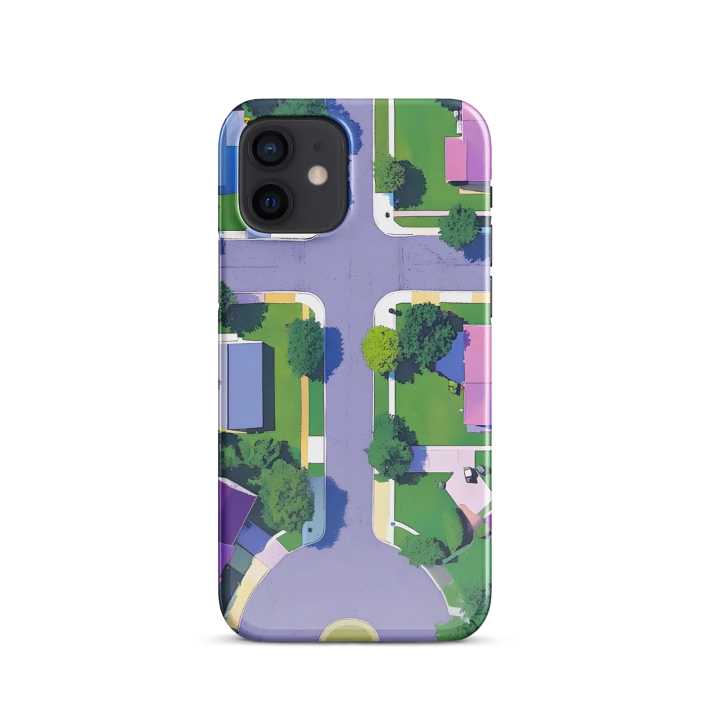 Aerial Harmony: Suburban Crossroads