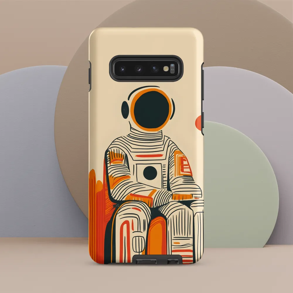 Contemplation of the Stars | Phone Case |  S10 Plus | Tough Case | Matte