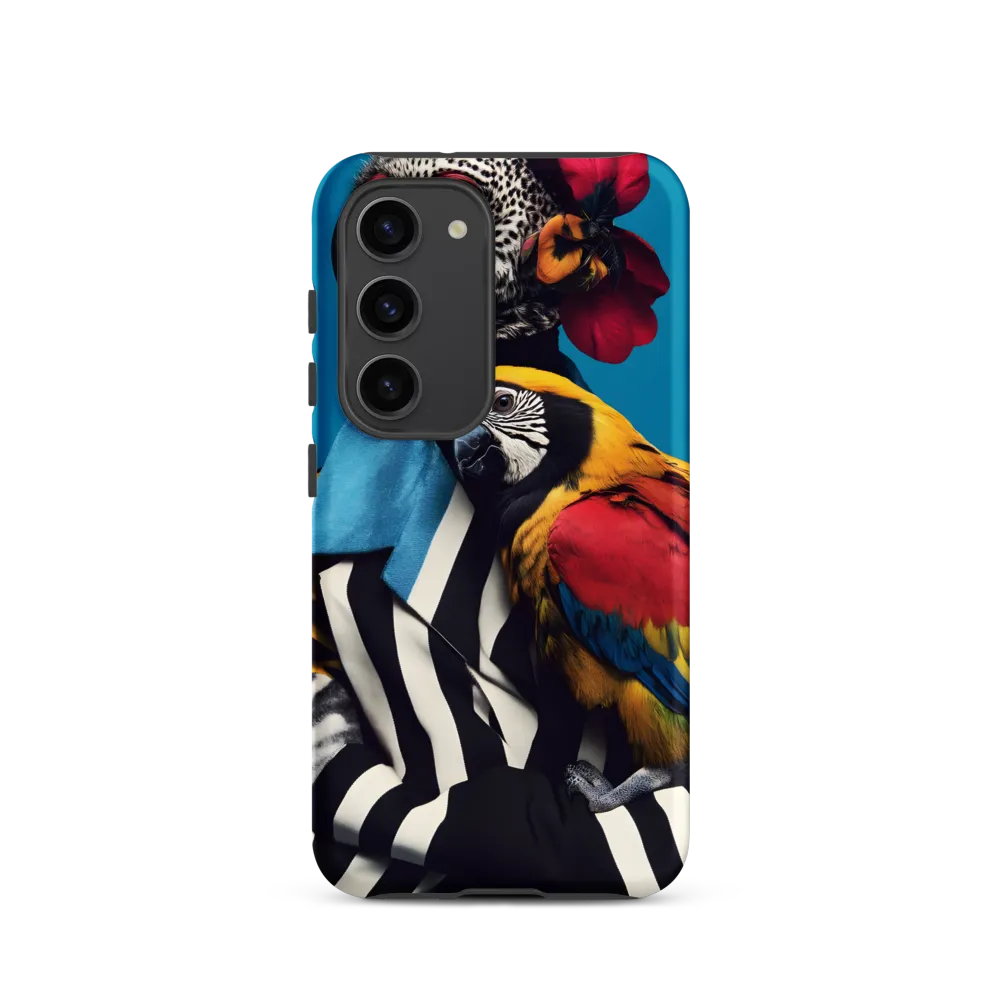 Vibrant Fusion of Flora and Fauna