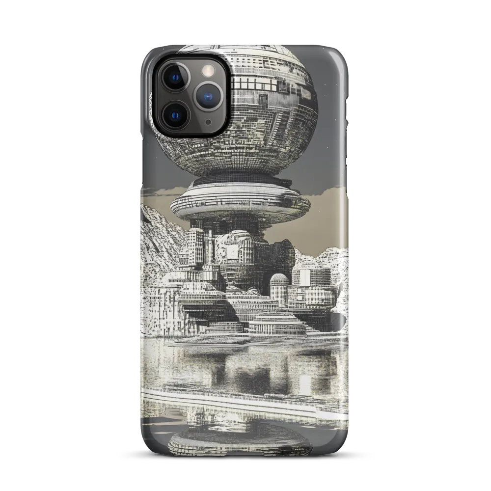 Reflections of a Futuristic Dreamscape | Phone Case |  11 Pro Max | Snap Case | Glossy