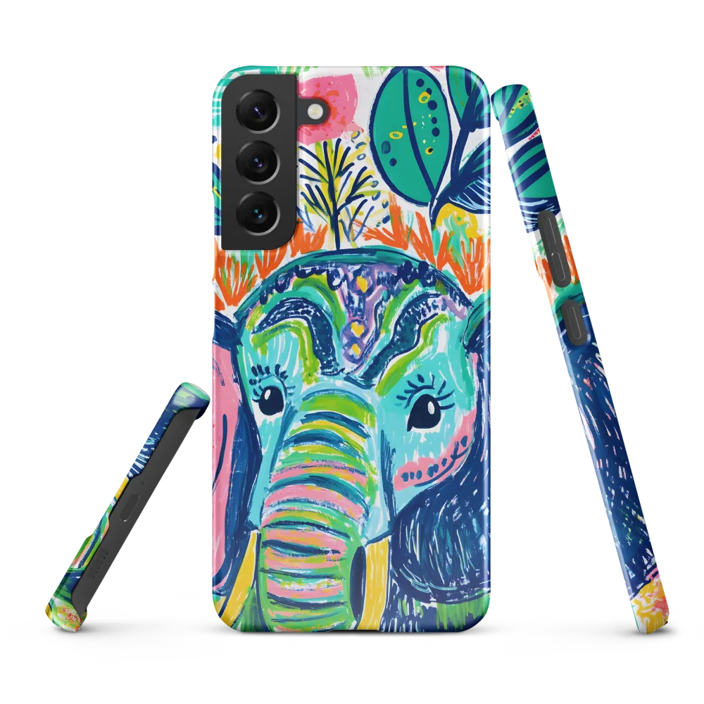 Whimsical Elephant Portrait