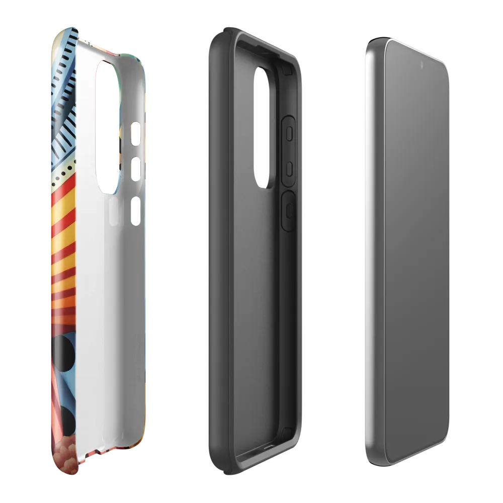 Symphony of Shapes | Phone Case |  S23 Plus | Tough Case | Glossy