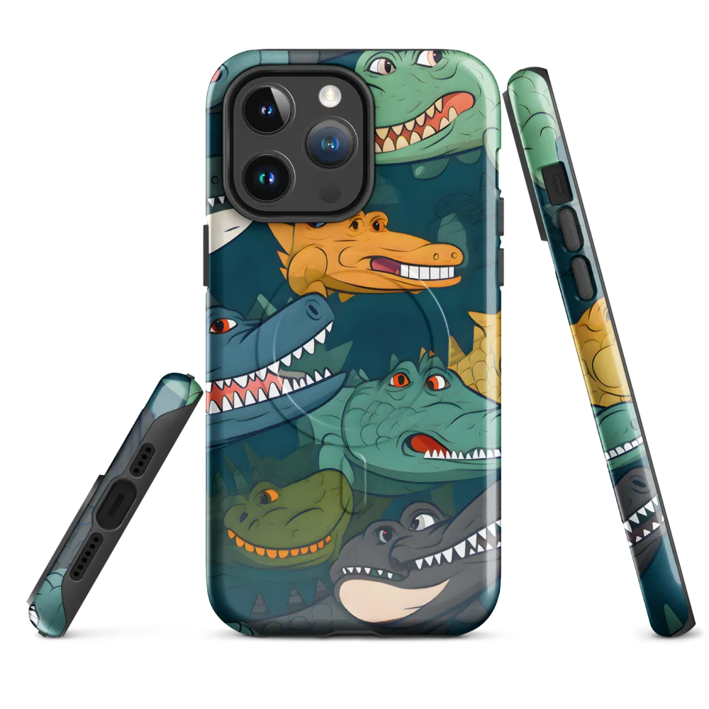 Cheerful Crocodilian Parade