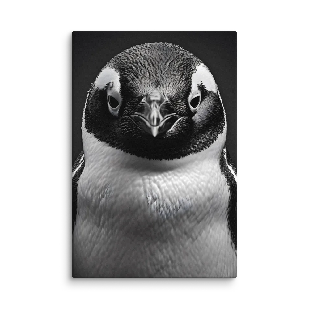 Majestic Penguin Portrait | Canvas | 24″×36″