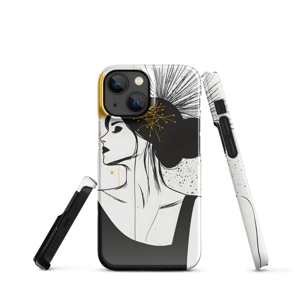 Ethereal Elegance | Phone Case |  13 Mini | Snap Case | Glossy