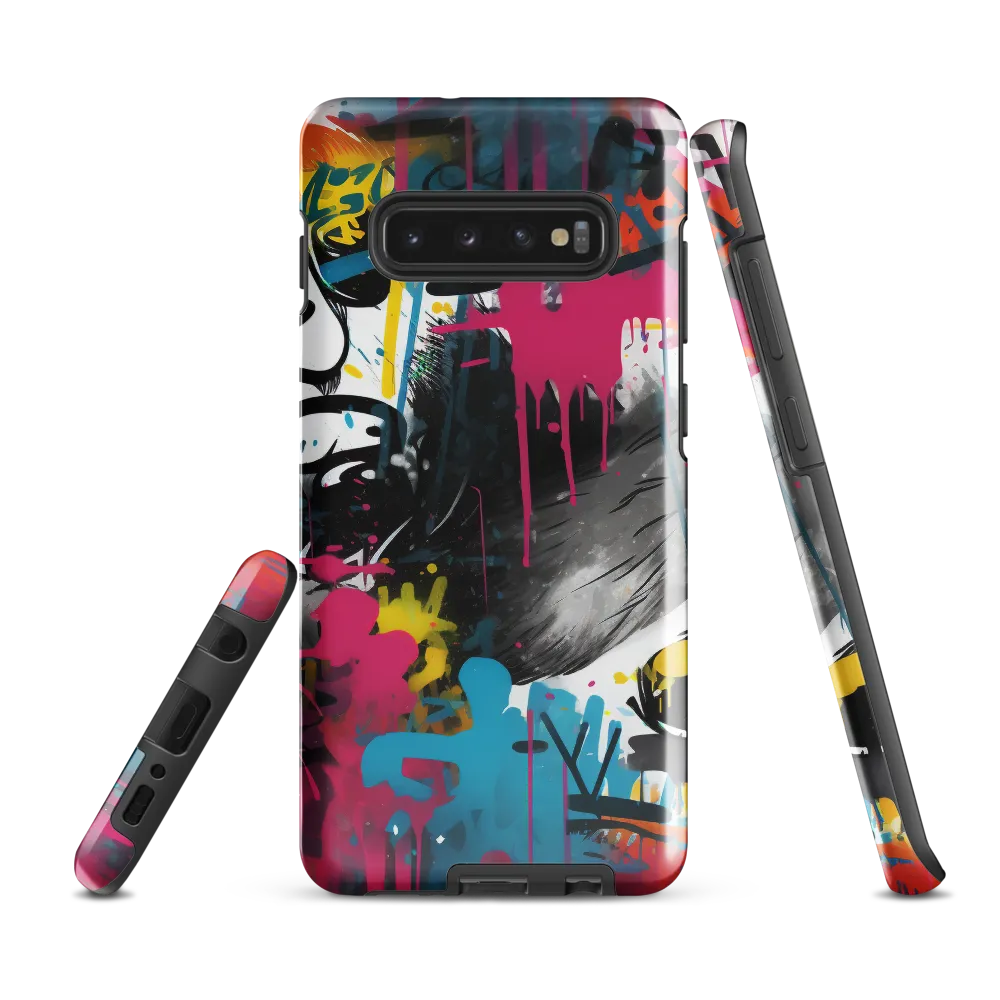 Urban Symphony: The Playful Panda | Phone Case |  S10 Plus | Tough Case | Glossy