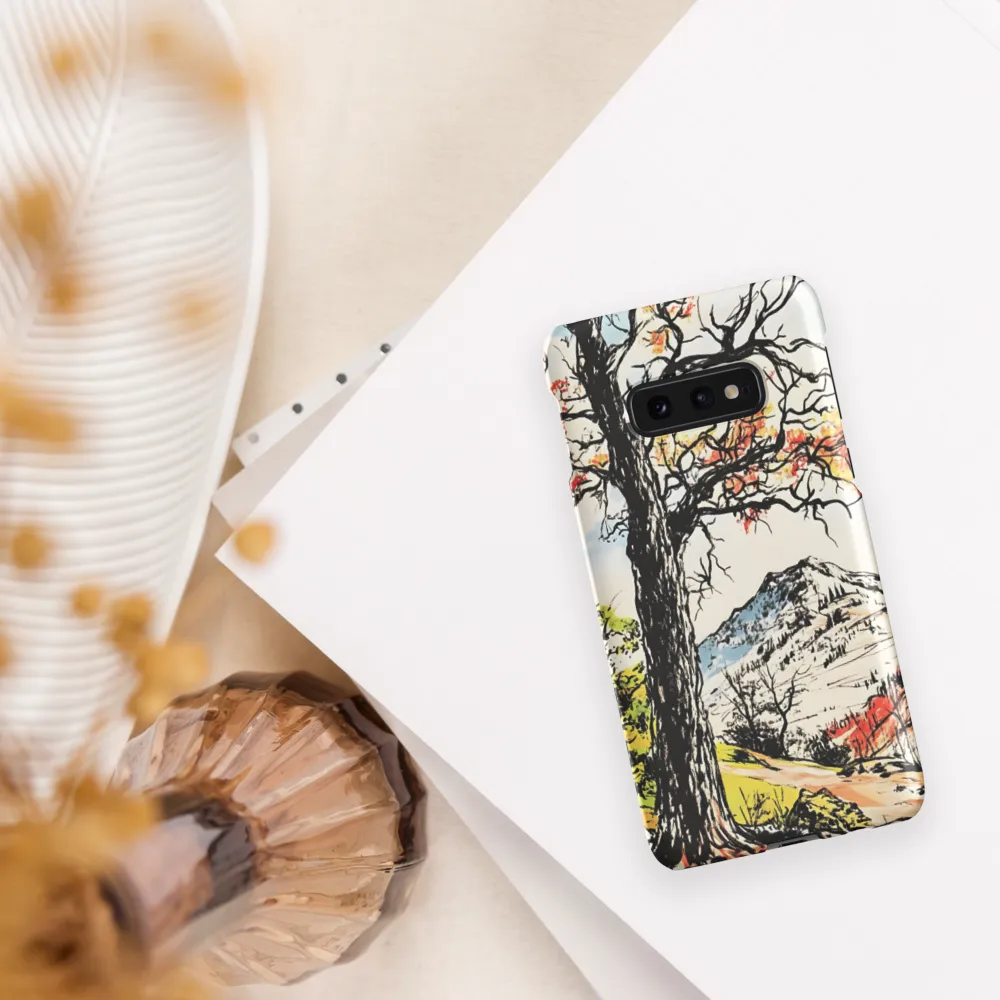 Autumn Majesty: The Guardian Tree | Phone Case |  S10e | Snap Case | Matte