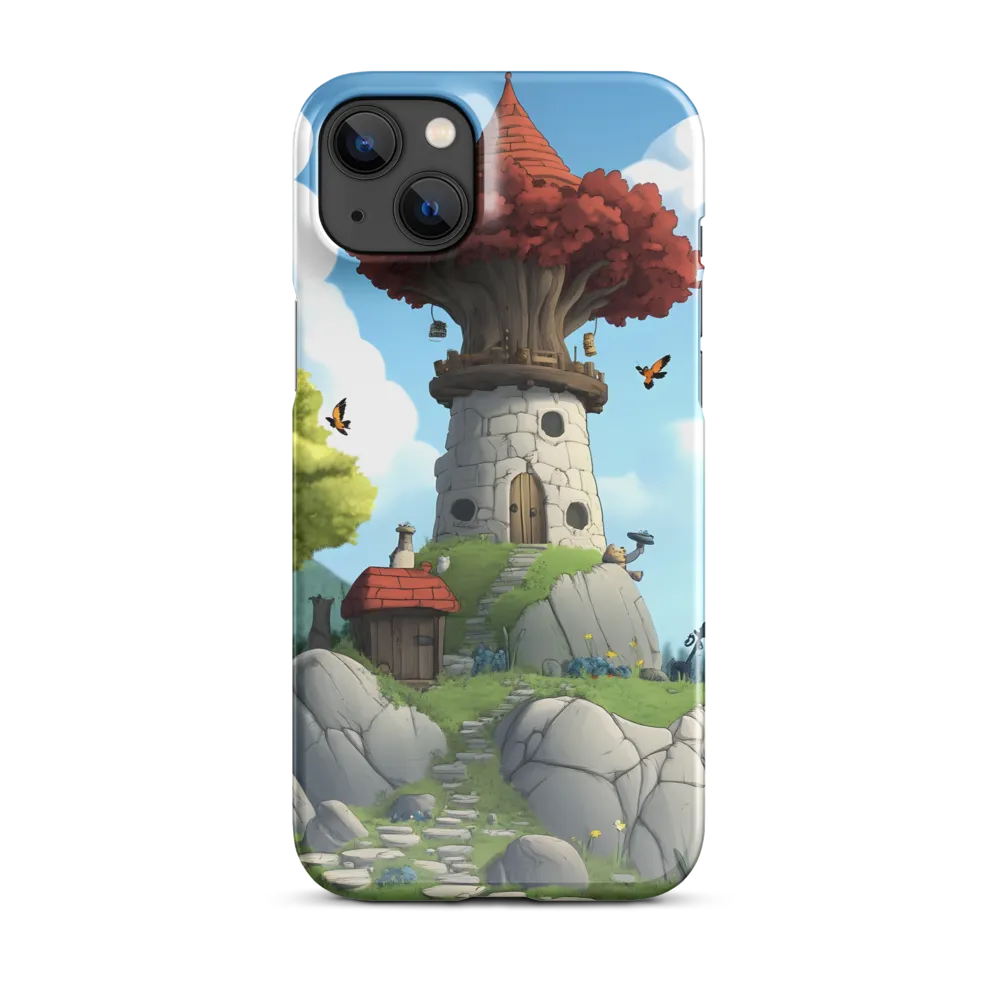 Enchanted Tower of Whimsy | Phone Case |  14 Plus | Snap Case | Glossy