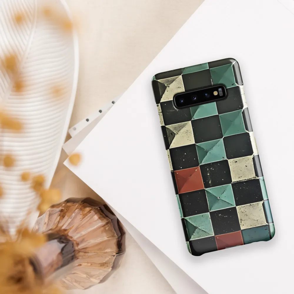 Geometric Harmony | Phone Case |  S10 Plus | Snap Case | Glossy