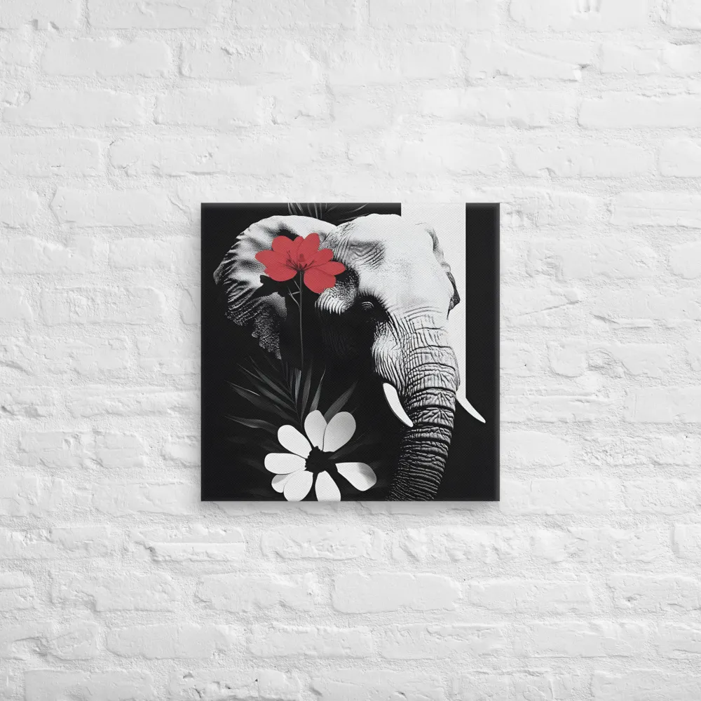 Elephant Harmony | Canvas | 20″×20″