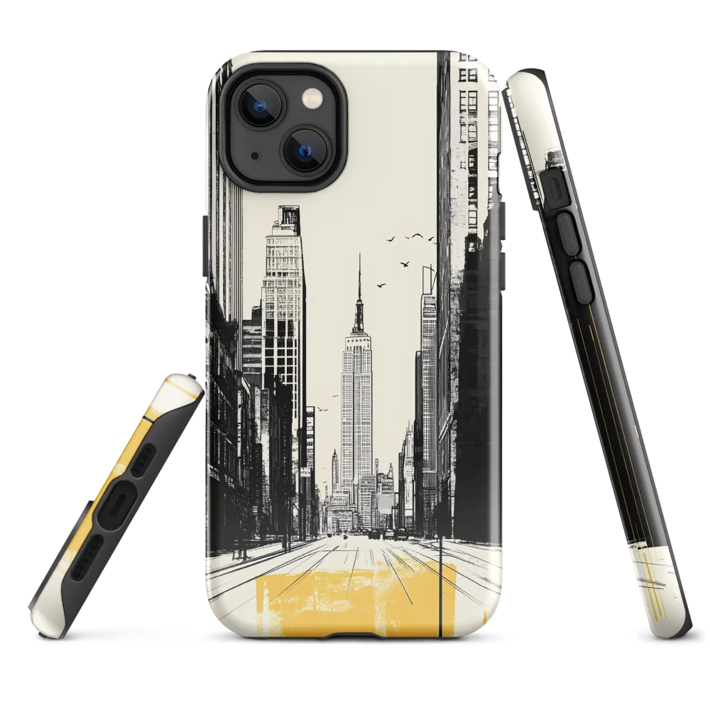Urban Serenity: Empire State Reflection