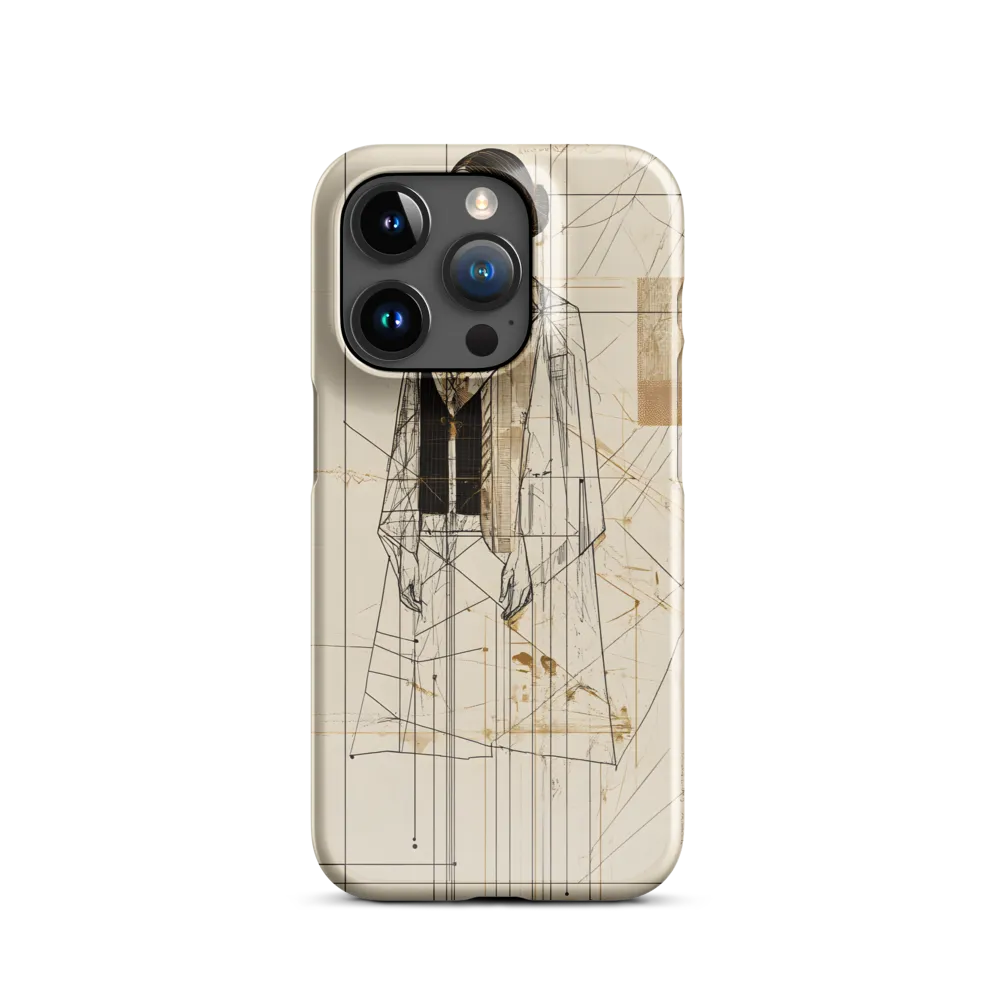 Elegance in Lines | Phone Case |  15 Pro | Snap Case | Glossy
