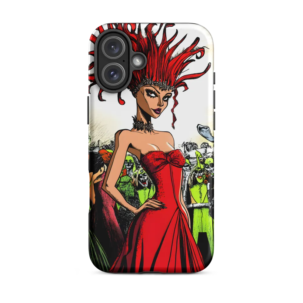 Fiery Elegance: A Fashion Statement