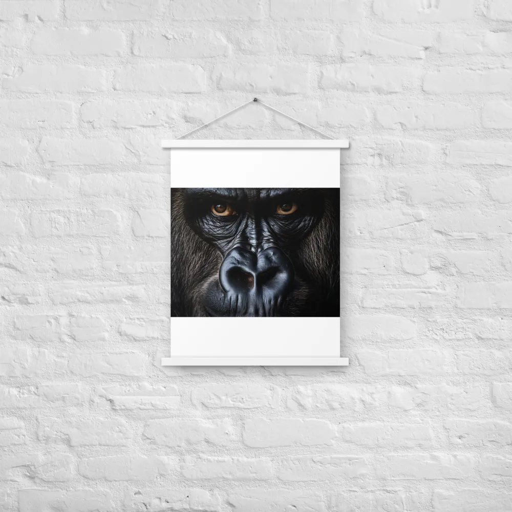 Gaze of the Wild: A Gorilla's Portrait