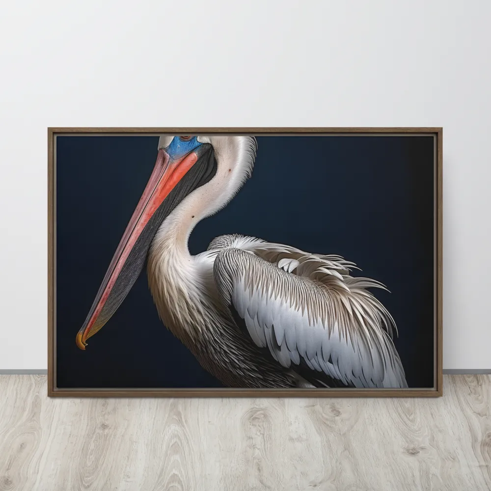 Majestic Pelican Portrait