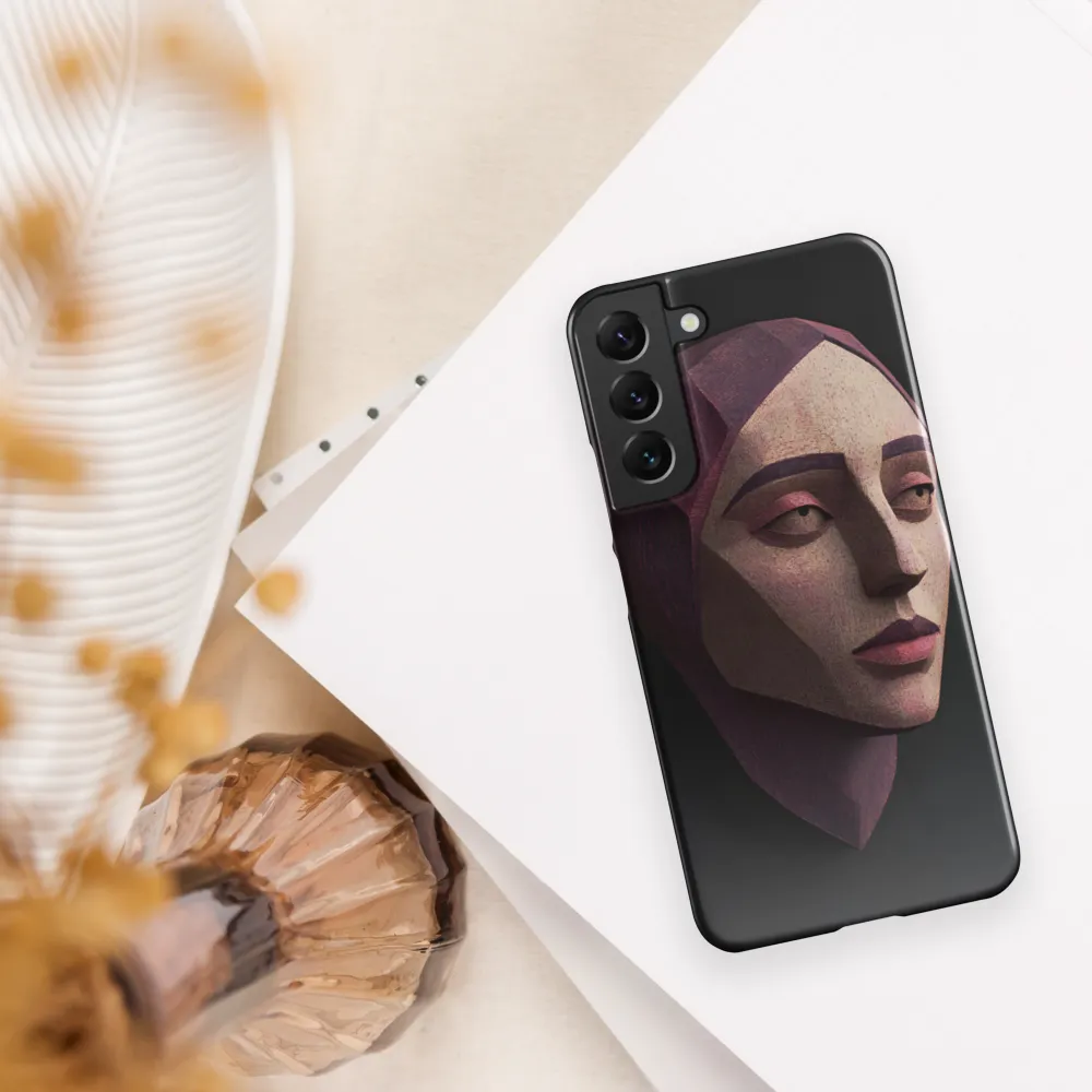 Geometric Elegance: A Contemporary Portrait