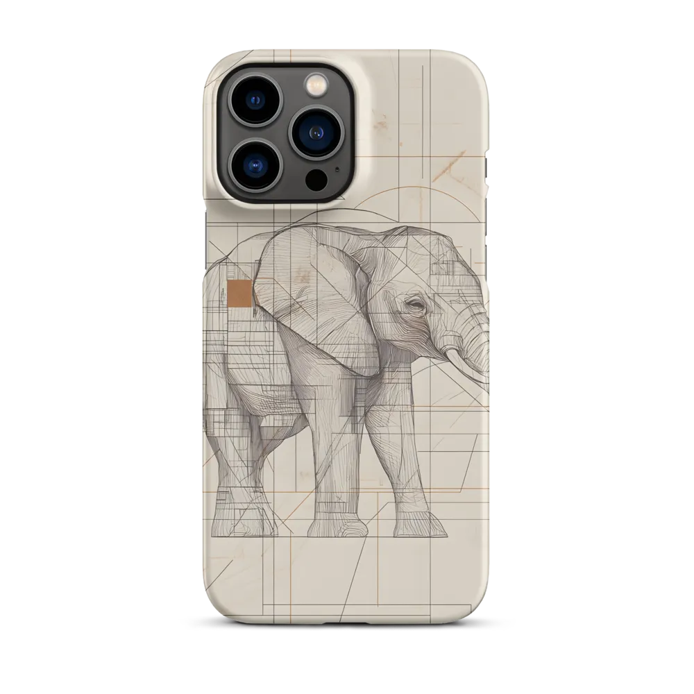 Geometric Elegance: The Steel Elephant