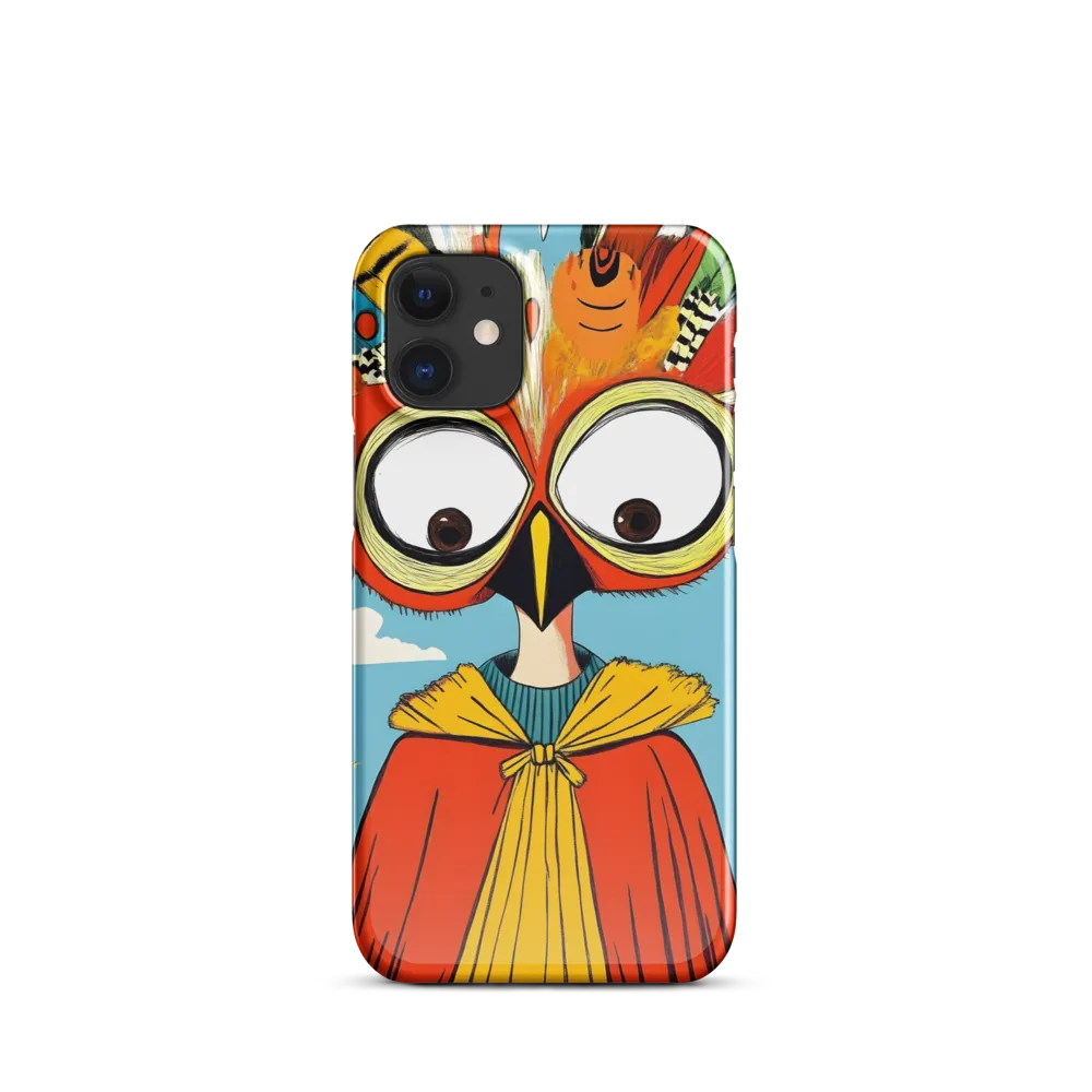 A Whimsical Encounter: The Owl-Human Fusion