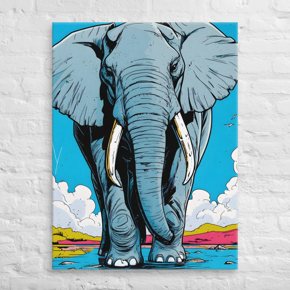 Majestic Presence: The Elephant | Canvas | 30″×40″