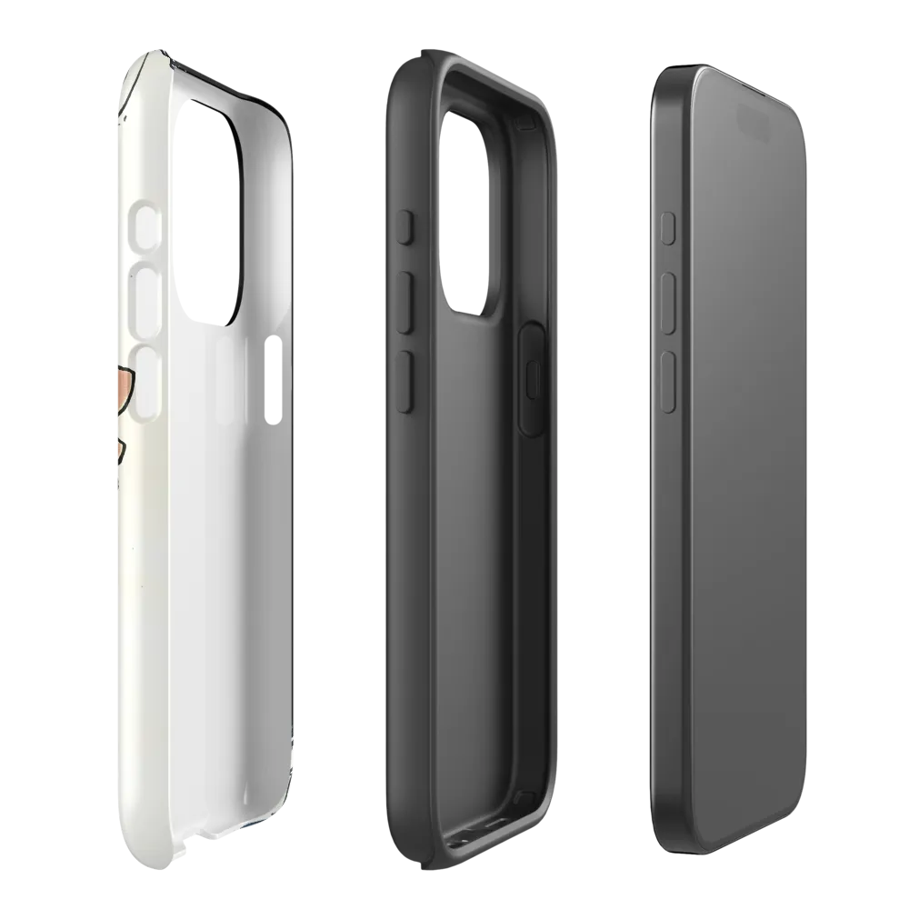 Whispers of Contemplation | Phone Case |  15 Pro | Tough Case | Matte