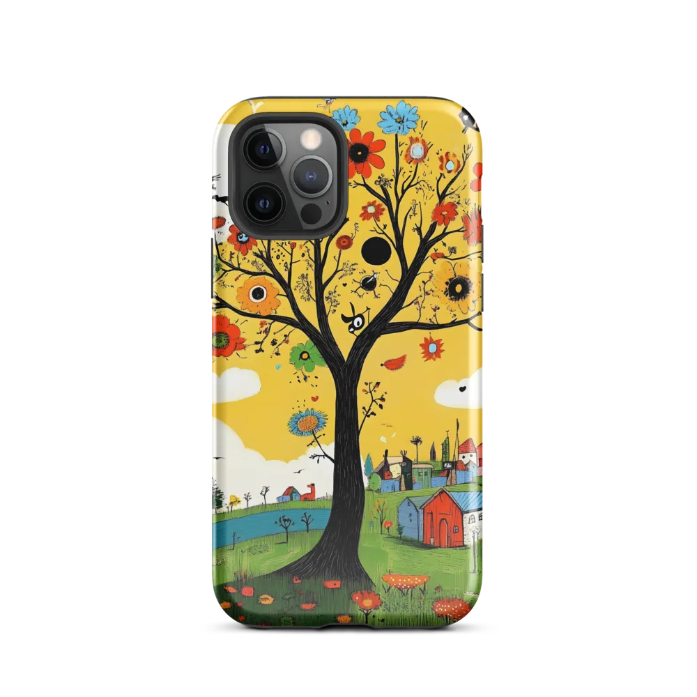 Whimsical Blooms of Life | Phone Case |  12 Pro | Tough Case | Glossy