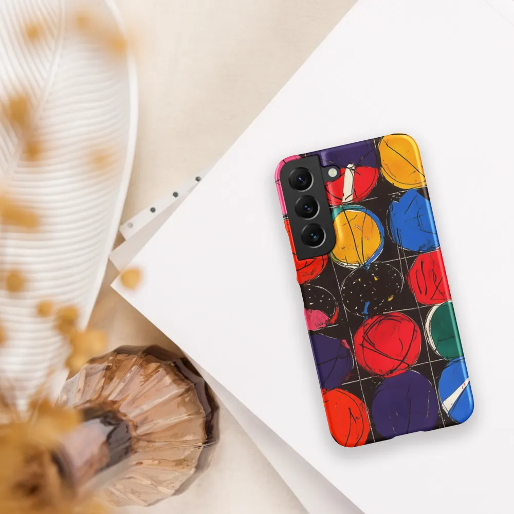 Colorful Circles in Abstract Harmony