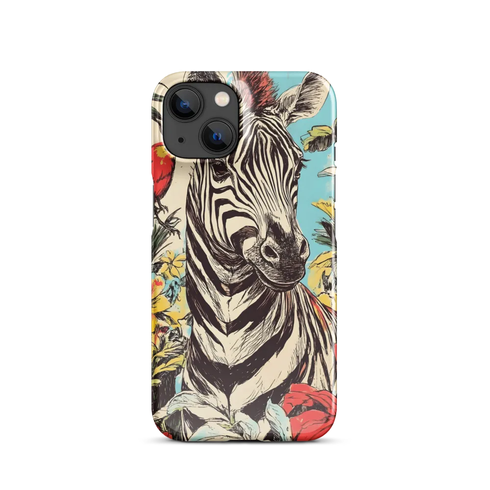 Zebra in Tropical Reverie