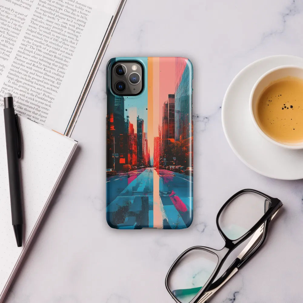 Urban Symphony: A Surreal Encounter | Phone Case |  11 Pro Max | Snap Case | Glossy