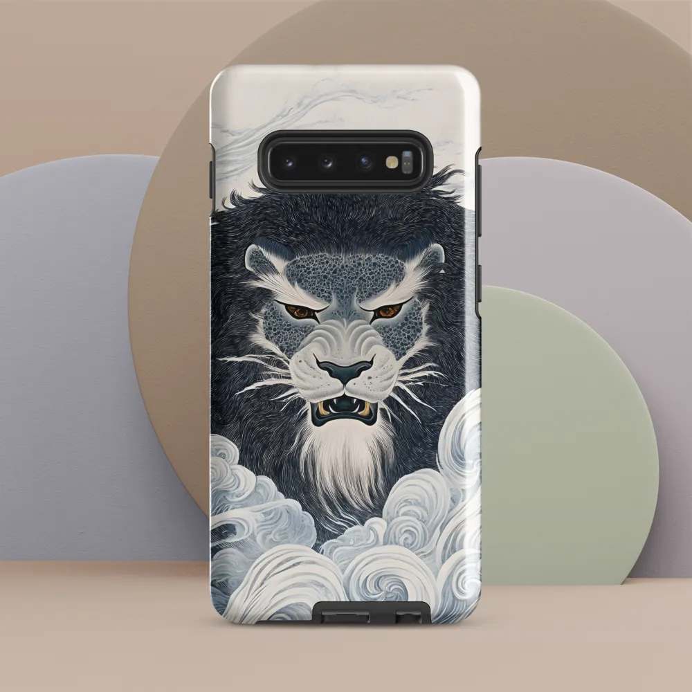 Fierce Majesty in the Storm | Phone Case |  S10 Plus | Tough Case | Glossy