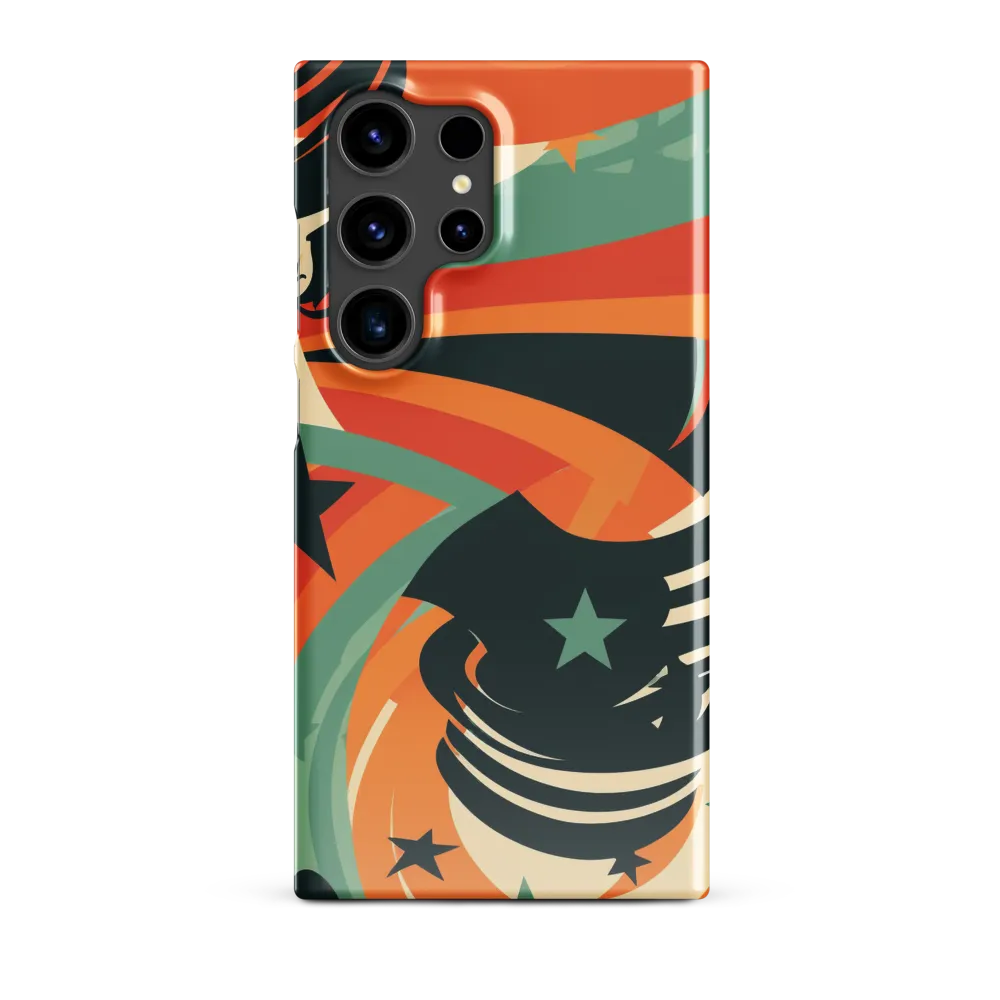 Swirls of Elegance | Phone Case |  S24 Ultra | Snap Case | Glossy