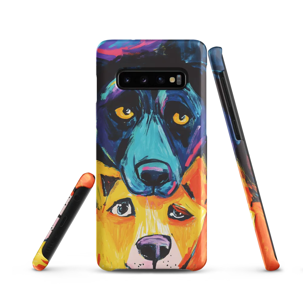 Vibrant Companions: An Expression of Canine Spirit
