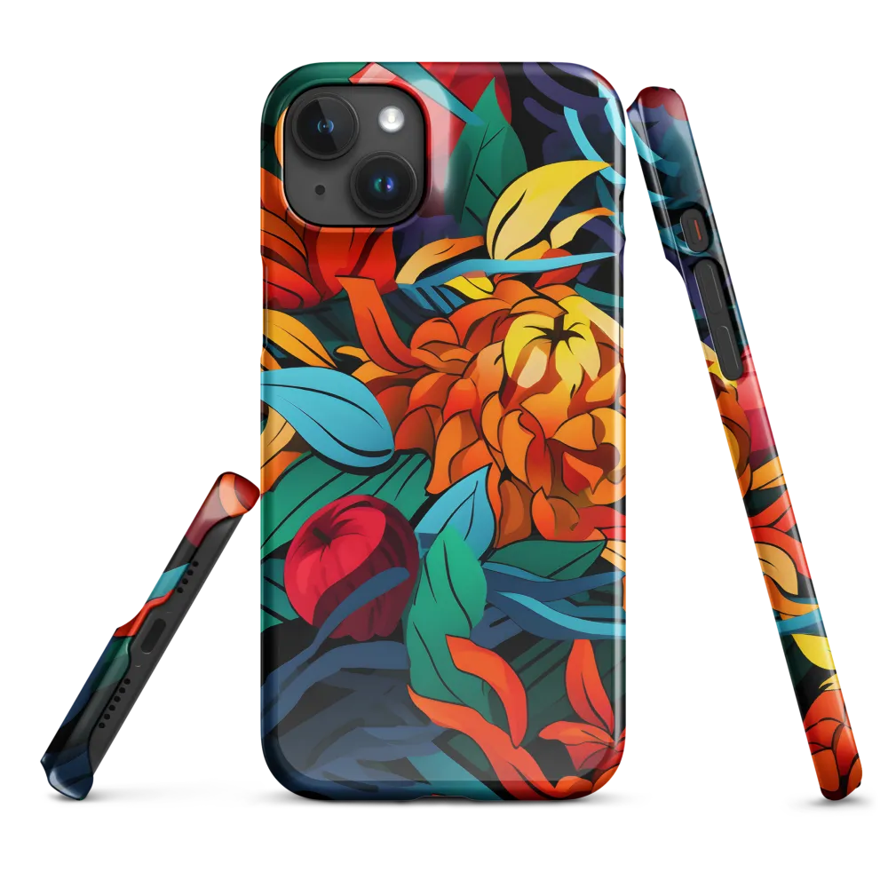 Tropical Harmony | Phone Case |  15 Plus | Snap Case | Glossy
