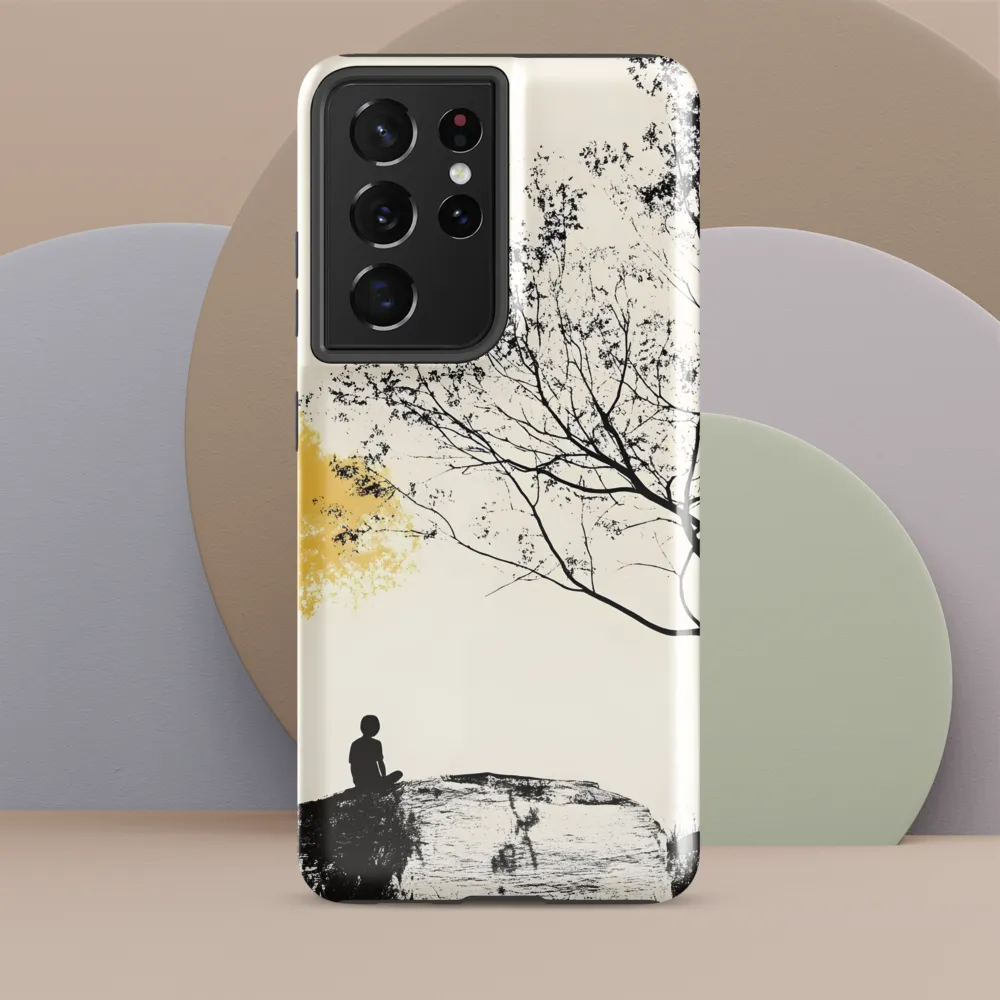 Whispers of Solitude | Phone Case |  S21 Ultra | Tough Case | Glossy