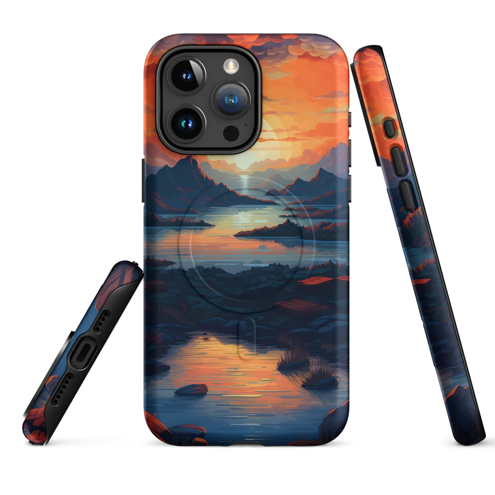 Ethereal Evening: A Digital Dusk