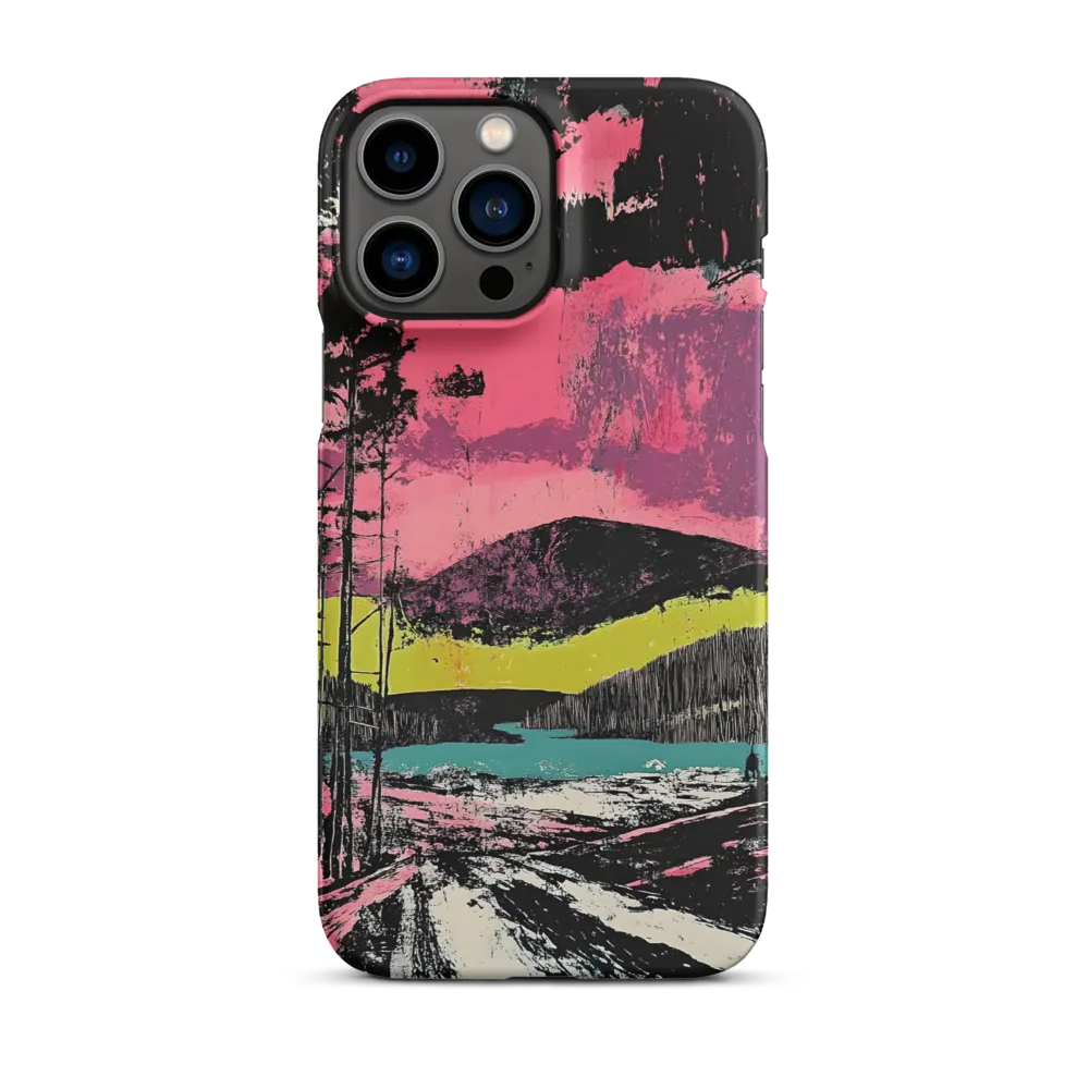 Vibrant Horizons: A Landscape in Contrast