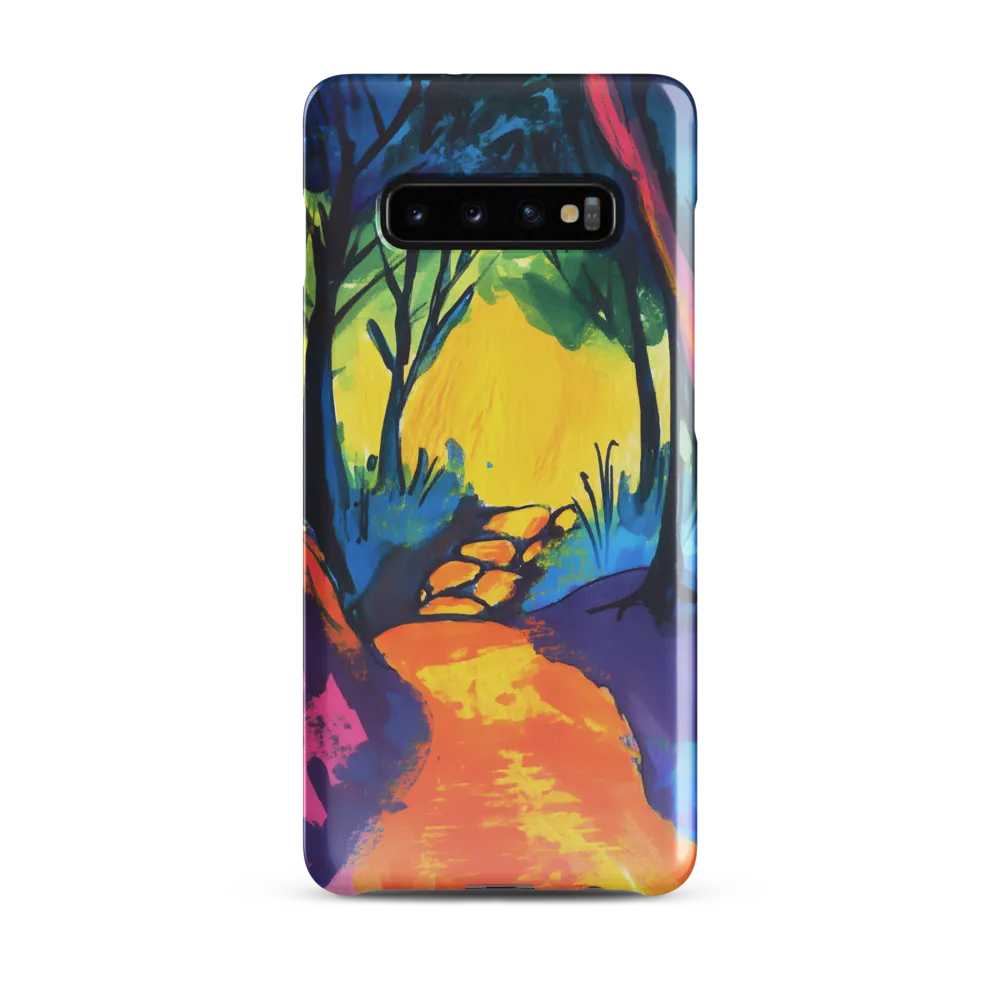 Path Through a Vibrant Forest | Phone Case |  S10 Plus | Snap Case | Glossy