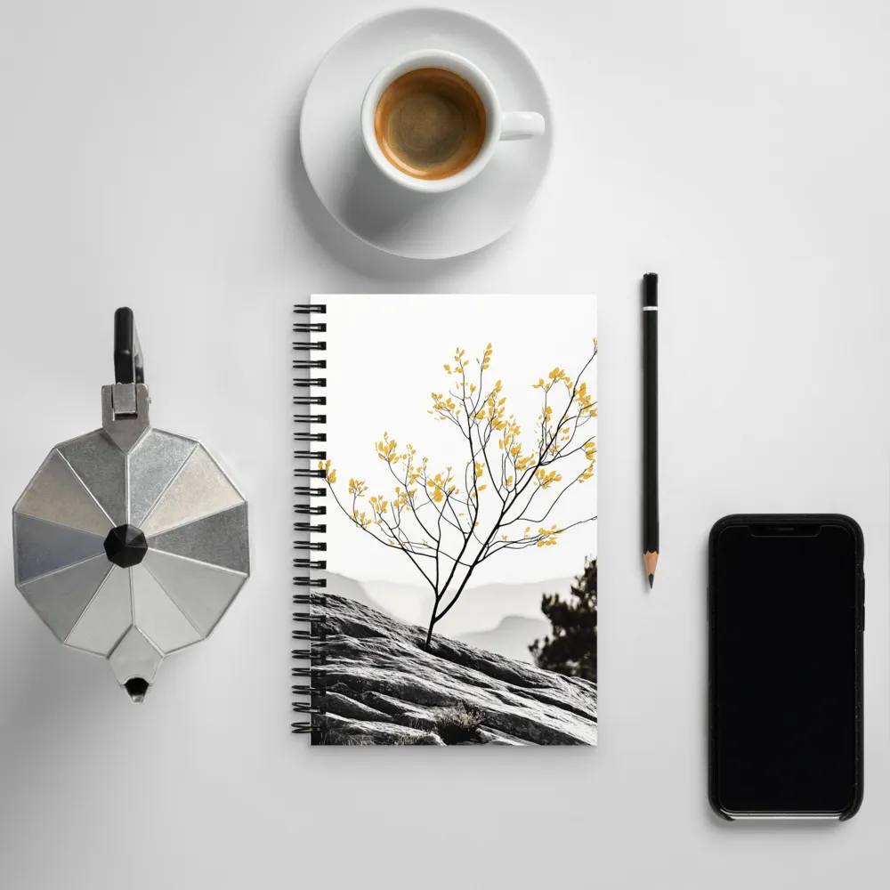 Resilience in Solitude | Spiral Notebook