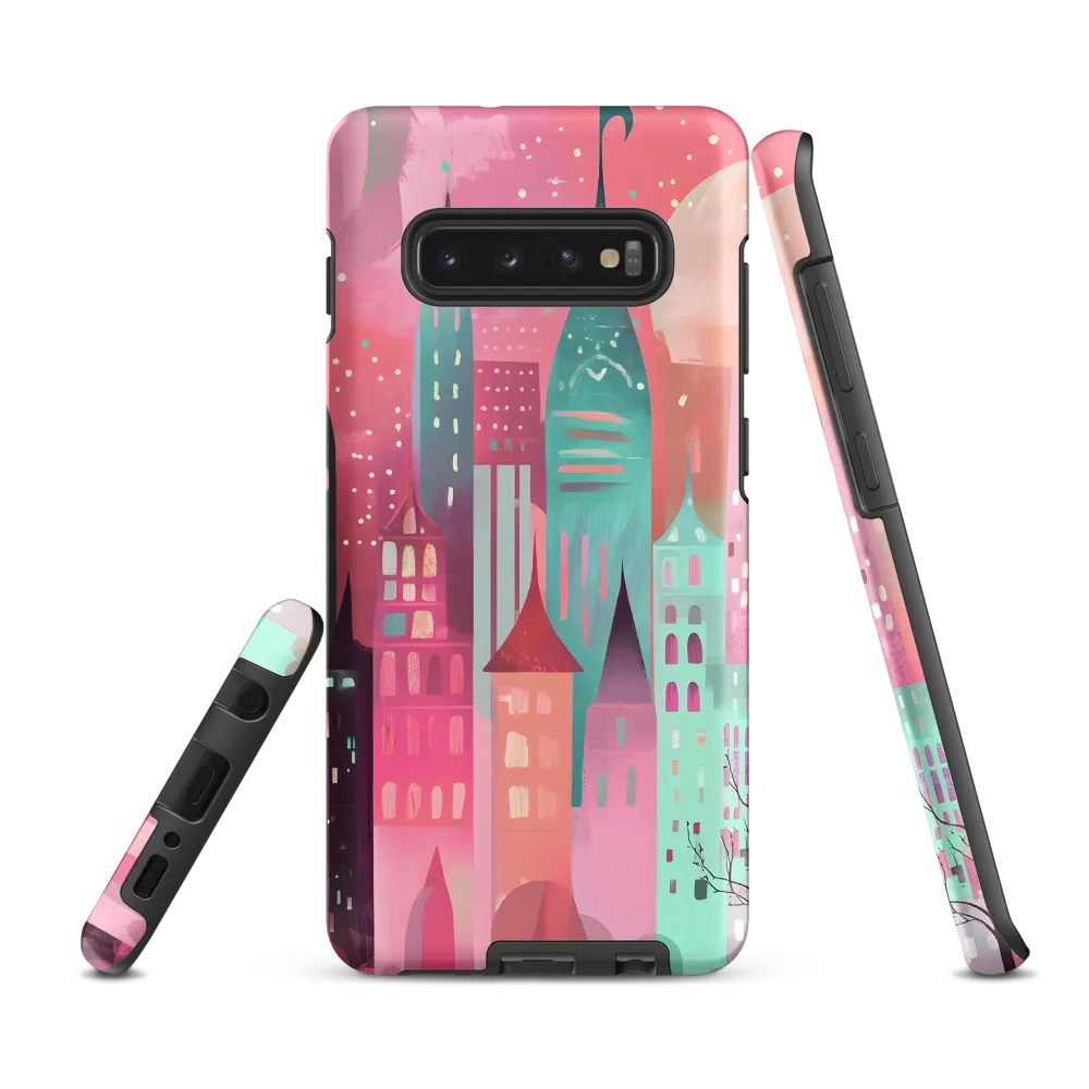 Whimsical City at Dusk
